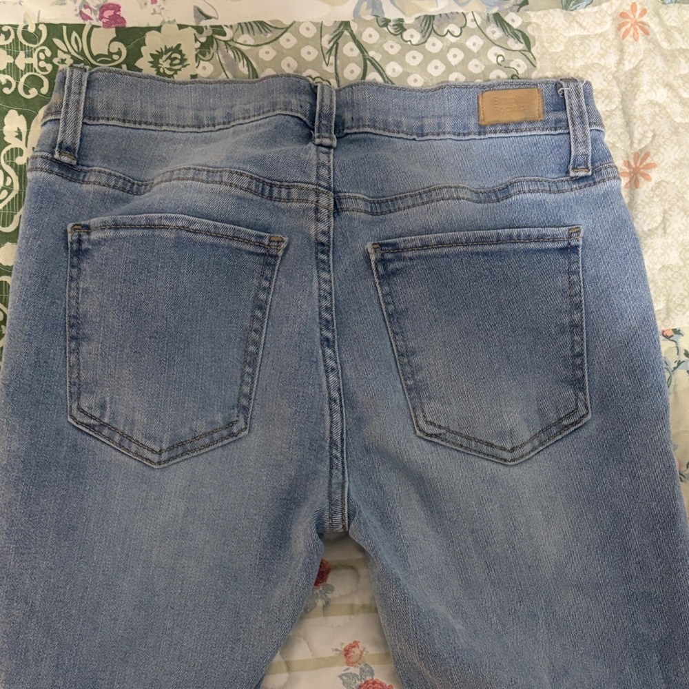 Stylish Light Blue Women's Boot Cut Jeans